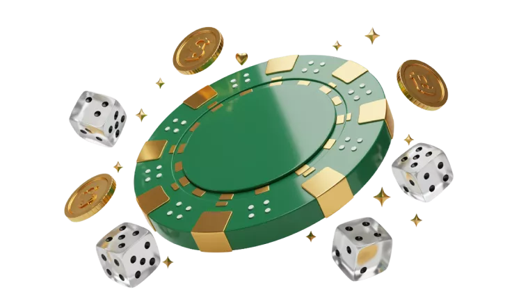 SpinRise Casino – Spielchips, Würfel und Goldmünzen für große Gewinne im Online-Casino